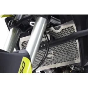 Protector de radiador trail inox cepillado CROSSPRO APRILIA TUAREG 660 2022-2024