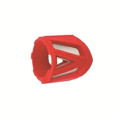 Protector de silenciador Polisport 200-330 mm Rojo