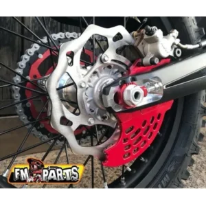 Protector disco trasero BILLET rojo FM-PARTS para BETA RR 13-24