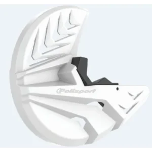Protector disco y horquilla inferior Polisport BETA RR 2T 4T 13-18 Blanco