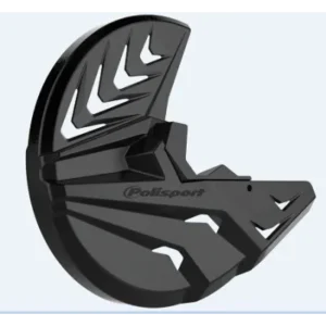 Protector disco y horquilla inferior Polisport HONDA CRF 250R 450R 10-14 Negro