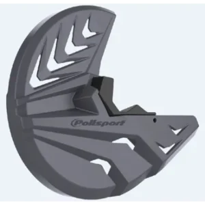 Protector disco y horquilla inferior Polisport KTM SX SXF XC XCF 15-23 EXC 16-23 HUSQVARNA 15-23 SHERCO 18-21 GASGAS 21-23 Gris