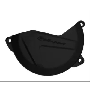 Protector tapa embrague Polisport KAWASAKI KX 450F 06-15 Negro