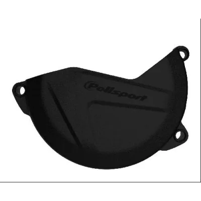 Protector tapa embrague Polisport KAWASAKI KX 450F 06-15 Negro