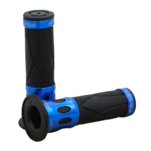 Puños para mando de gas carretera PROGRIP 728-104 anillo alumino azul