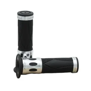 Puños para mando de gas carretera PROGRIP 728-120 anillo alumino plata