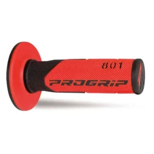 Puños para mando de gas OFF ROAD PROGRIP 801-125 Rojo Negro