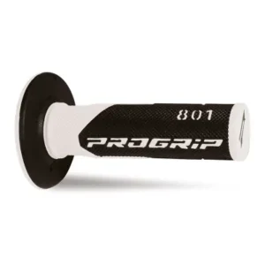 Puños para mando de gas OFF ROAD PROGRIP 801-137 Blanco Negro