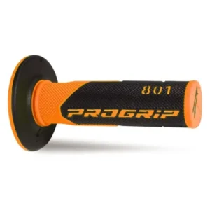 Puños para mando de gas OFF ROAD PROGRIP 801-201 Naranja Negro