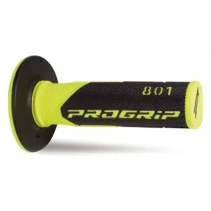 Puños para mando de gas OFF ROAD PROGRIP 801-204 Amarillo fluor Azul