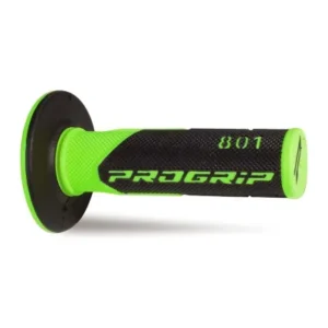 Puños para mando de gas OFF ROAD PROGRIP 801-295 Verde Fluor Negro