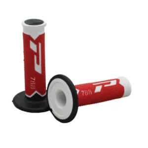 Puños para mando de gas PROGRIP 788-216 Blanco Rojo Negro triple densidad