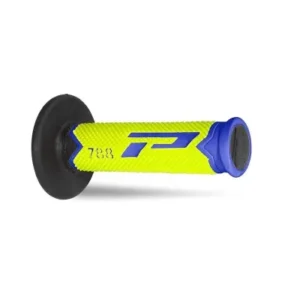 Puños para mando de gas PROGRIP 788-279 Azul Amarillo Negro triple densidad