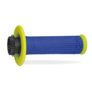 Puños para mando de gas PROGRIP Lock-ON 708-325 Azul Amarillo Fluor doble densidad