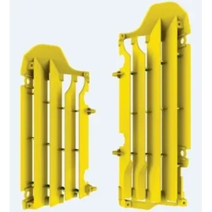 Rejilla radiador Polisport SUZUKI RMZ 450 18-23 Amarillo