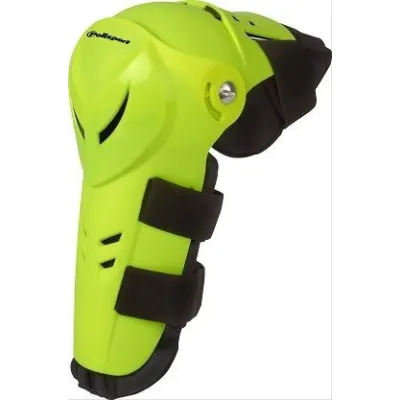 Rodillera Polisport adulto DEVIL Amarillo Fluor