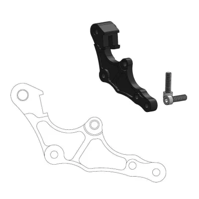 Soporte adaptador de pinza original para disco delantero 320mm SUPER MOTO MOTOMASTER GASGAS 21-... HUSQVARNA 22-...