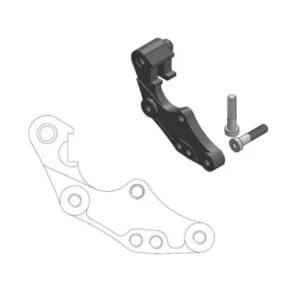 Soporte adaptador de pinza para disco delantero 298mm MOTOMASTER DAKAR SERIES Honda CRF 250 15-18 CRF 450 15-18