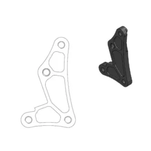 Soporte adaptador de pinza para disco delantero MOTOMASTER 270mm Honda CR 80 96-02 CR 85 03-07 CRF 150 07-...