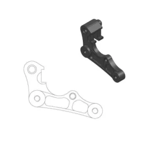 Soporte adaptador de pinza para disco delantero MOTOMASTER Yamaha WR 250 YZ 125 250 YZF 250 450 Fantic 125 250 450