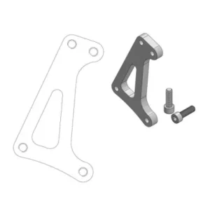 Soporte adaptador de pinza para disco delantero SUPER MOTO MOTOMASTER Honda 125 250 400 450 500 600 650