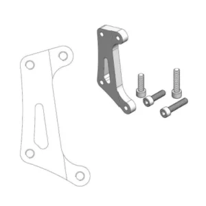 Soporte adaptador de pinza para disco delantero SUPERMOTO MOTOMASTER Honda CR 125 250 CRF 250 450