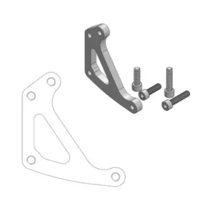 Soporte adaptador de pinza para disco delantero SUPERMOTO MOTOMASTER HUSQVARNA 125 250 360 410 450 510 570 610 630 ...-13