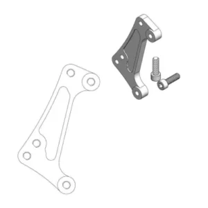 Soporte adaptador de pinza para disco delantero SUPERMOTO MOTOMASTER HUSQVARNA 701 16-... KTM 690 09-...