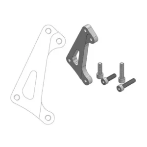 Soporte adaptador de pinza para disco delantero SUPERMOTO MOTOMASTER Kawasaki 200 220 250 400 450 Suzuki 125 250 450