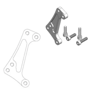 Soporte adaptador de pinza para disco delantero SUPERMOTO MOTOMASTER KTM GASGAS 21-... HUSQVARNA 14-...
