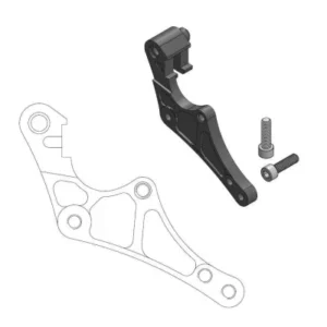 Soporte adaptador de pinza para disco delantero SUPERMOTO STREET MOTOMASTER 320mm GASGAS HUSABERG HUSQVARNA KTM