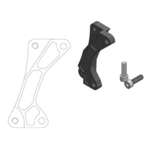Soporte adaptador de pinza para disco delantero SUPERMOTO STREET MOTOMASTER 320mm Kawasaki Suzuki