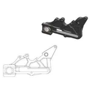 Soporte adaptador de pinza para disco trasero MOTOMASTER 240mm GASGAS HUSABERG HUSQVARNA KTM