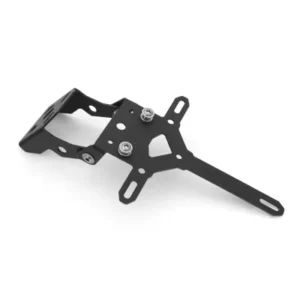 Soporte de matricula negro texturado CROSSPRO BENELLI TNT 125 17-19 TRK 502 17-24 TRK 502X 18-24 KEEWAY RKF 125 18-19