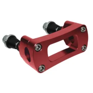 Soporte manillar con silenblock 28cm Racepro rojo