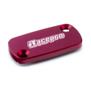 Tapa bomba freno delantero tipo Nissin ROJA enduro