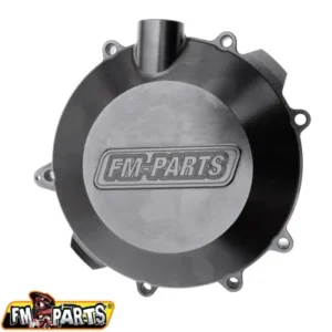 Tapa embrague negra sobredimensionada BILLET FM-PARTS para TPI KTM EXC HUSQ TE GASGAS EC 250 300 17-23