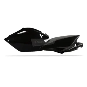 Tapas laterales Polisport HONDA CRF 250R 06-09 Negro