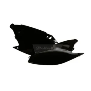 Tapas laterales Polisport KAWASAKI KX 125 250 03-08 Negro