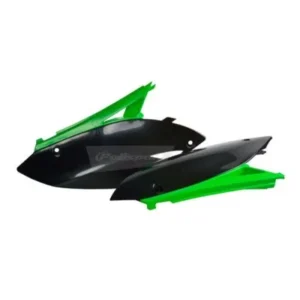 Tapas laterales Polisport KAWASAKI KX 250F 09-12 KX 450F 09-11 Verde Negro