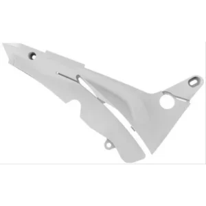 Tapas laterales Polisport superiores HONDA CR125 250 02-07 Blanco