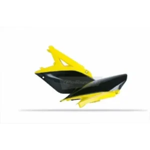 Tapas laterales Polisport SUZUKI RMZ 250 10-18 Negro Amarillo