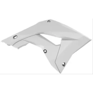 Tapas radiador Polisport HONDA CR125 250 02-07 Blanco