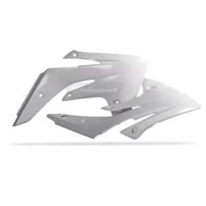 Tapas radiador Polisport HONDA CRF 150R 07-23 Blanco