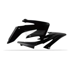 Tapas radiador Polisport HONDA CRF 250R 04-09 Negro