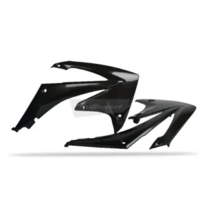 Tapas radiador Polisport HONDA CRF 250R 10-13 450R 09-12 Negro