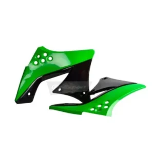 Tapas radiador Polisport KAWASAKI KX 250F 09-12 Verde Negro