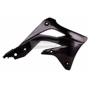 Tapas radiador Polisport KAWASAKI KX 450F 12-15 Negro