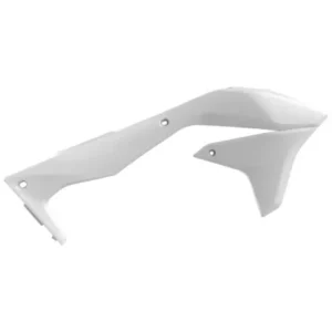 Tapas radiador Polisport KAWASAKI KX 450F 16-18 Blanco