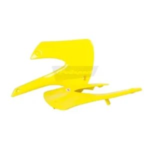 Tapas radiador Polisport SUZUKI RM 100 03-06 Amarillo